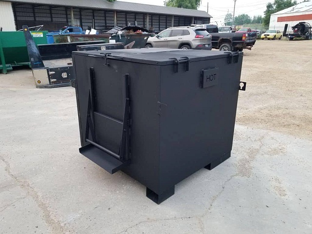 Термос-бункер для горячего асфальта с подогревом SV2000